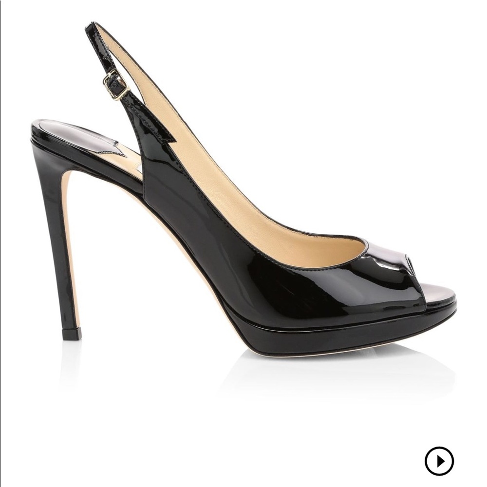LIKE NEW Nova Patent Leather Slingback Pump sz 8.5
